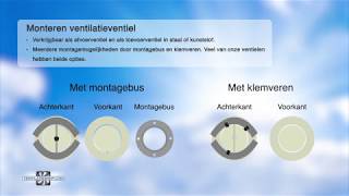 Instructievideo montage ventilatieventielen [upl. by Cumine]