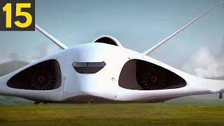 Top 15 Future Aircraft Concepts that will Amaze You [upl. by Adnolehs]