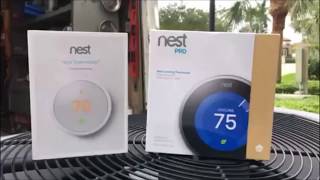 NEST Thermostat Installation [upl. by Shiff]