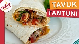 EVDE PRATİK Tavuk Tantuni Yapımı [upl. by Mohammad]