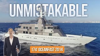 MIZU 174 Oceanfast Superyacht Tour [upl. by Ahsei]