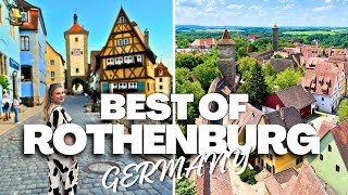 ROTHENBURG OB DER TAUBER What To Do in One Day Germany [upl. by Baudoin]