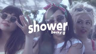 becky g  shower  s l o w e d [upl. by Celene699]