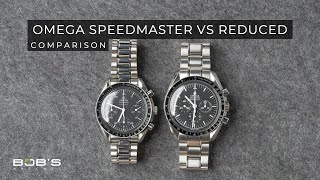 Omega Speedmaster Professional vs Reduced Comparison [upl. by Nobe698]