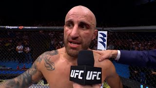 Alexander Volkanovski Octagon Interview  UFC 284 [upl. by Roseann]