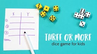 Three or more dice game [upl. by Rotkiv]