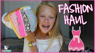 Back to School FASHION HAUL AND TRY ON with Stitch Fix Kids [upl. by Dlabihcra]