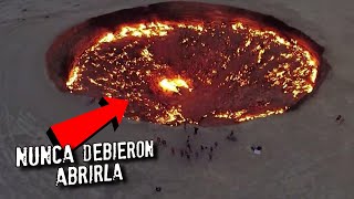 Descubren la Puerta al Infierno en la Tierra  NUNCA DEBIERON ABRIRLA [upl. by Ellerehc]