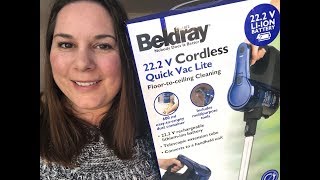 Beldray Cordless Quick Vac Lite Review  Home and Horizon [upl. by Peisch363]