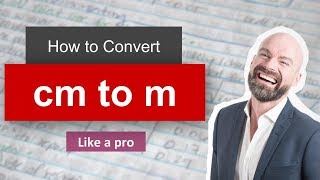 ✅ Convert Cm to M centimeter to meter with example  Part 1 [upl. by Niwrad]