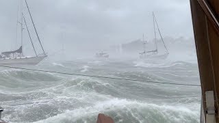 Boat Technician Films Storm At Cape Cod [upl. by Teddie]