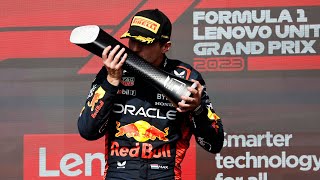 Max Verstappens 50th Formula 1 Race Win [upl. by Anazus94]