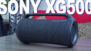 Sony SRS XG500 Review  Sony Aint Playing Around [upl. by Enelav322]