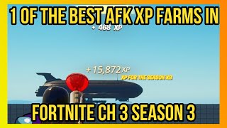 The Best AFK XP Farm Map In Fortnite Chapter 3 Season 3 [upl. by Bobker]