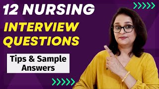 Nursing Interview Questions and Answers  General behavioral and situational questions [upl. by Florry]