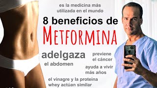 8 beneficios de Metformina [upl. by Ruyle]