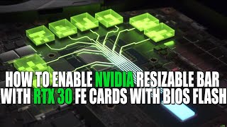 How To Enable Nvidia Resizable Bar With RTX 30 FE Cards With Bios Flash Shorts [upl. by Nevlin983]