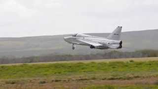 English Electric Lightning  XS451 ZUBEX  Final Takeoff [upl. by Suoirrad]