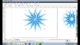 Coral Draw X7  Tutorial 1 [upl. by Annayhs]