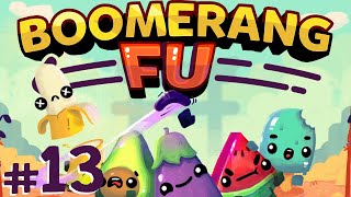 Boomerang Fu  13  POWERED UP 4 Player Gameplay [upl. by Bronwyn]