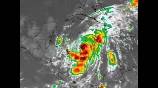 Hurricane Wilma 2005 Rapid Intensification [upl. by Aseen]