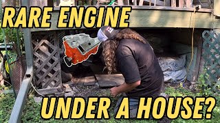 RARE ENGINE Forgotten Under A House  Who Would Do Something Like This [upl. by Kavanagh884]