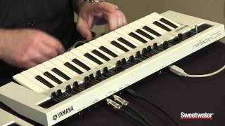 Yamaha Reface CS Synthesizer Demo by Sweetwater [upl. by Leunam]