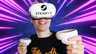 How To Play Oculus amp Steam PC VR Games On Your Oculus Meta Quest 2 [upl. by Doro]