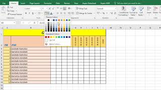 EXCEL dasturida jadvallar bilan ishlash [upl. by Nuhs]