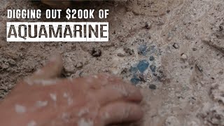 Digging out a 200K aquamarine pocket on Mt Antero  S1E4 [upl. by Eiluj]