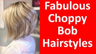 Fabulous Choppy Bob Hairstyles 2021 Collection [upl. by Earal]