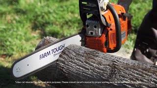 Husqvarna 455 Rancher Gas Chainsaw [upl. by Naujad468]