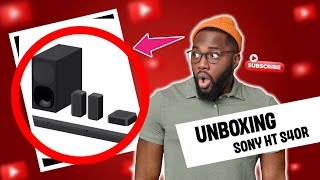 Unboxing and Review SONY HTS40R  Ultimate Home Theatre System [upl. by Gainer]