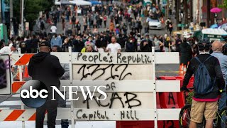 Protesters take over Seattle police precinct [upl. by Kimura528]