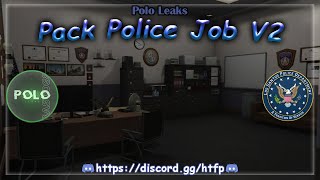 ESX Police Job V2 Pack FiveM [upl. by Weiss]