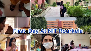 My First Day Of College NIT Rourkela Vlog [upl. by Herzig71]