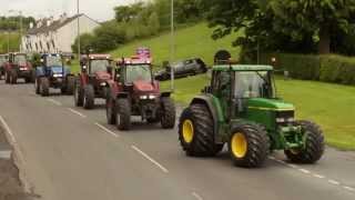 Newtownbutler Tractor Run 2014 Full [upl. by Aline]