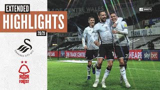 Swansea City v Nottingham Forest  Extended Highlights [upl. by Nale]