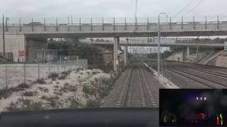 High Speed Train TGV Cab Ride [upl. by Illom59]