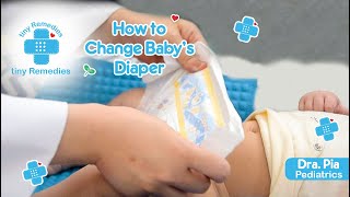 Ask a Pedia  How to Change Babys Diapers [upl. by Anig]