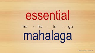 75 English Tagalog Dictionary Essential Words  part 2   135 [upl. by Anairb]