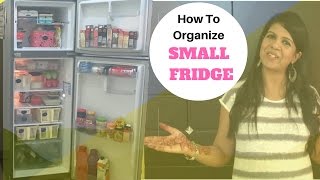 How To Organize a Fridge  Ideas To Organize Small Fridge [upl. by Surbeck910]