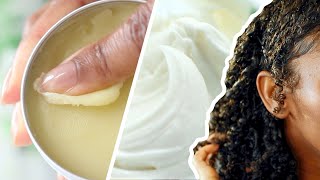 DIY Natural Hair Products  POMADE amp HAIR BUTTER [upl. by Grunberg]