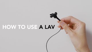 How To Use A Lavalier Mic  HowTo Guide [upl. by Abagail]