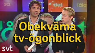 SVTs obekvämaste tvögonblick  Bloopers [upl. by Nicolais]