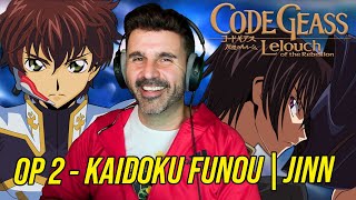 MUSIC DIRECTOR REACTS  Code Geass OP 2 FULL [upl. by Reivazx363]