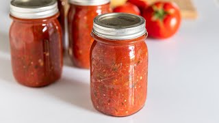 How to Can Homemade Salsa [upl. by Aztinaj]