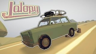 New Parts from Abandoned Car  Jalopy Ep 3  Lets play Jalopy Gameplay [upl. by Annua159]