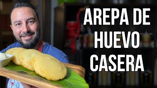 ¿Cómo hacer una Arepa de Huevo Perfecta  Tulio Recomienda [upl. by Scopp267]