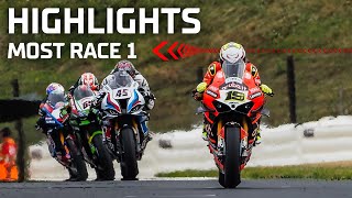 WorldSBK Race 1  2022 Czech Round [upl. by Boffa]